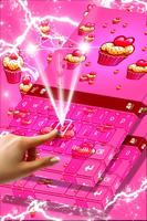 Sweet Cupcake Keyboard Theme screenshot 2