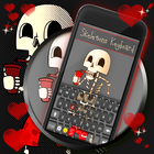 Skeletons Keyboard Theme simgesi