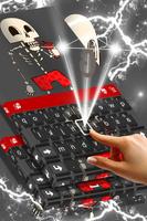 Skeletons Keyboard Theme Ekran Görüntüsü 1