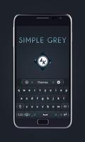Simple Grey Keyboard screenshot 1