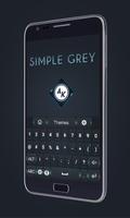 Simple Grey Keyboard screenshot 2