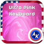 Ultra Pink Keyboard-icoon