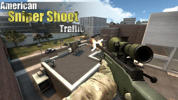 American Sniper Shoot Traffic स्क्रीनशॉट 1