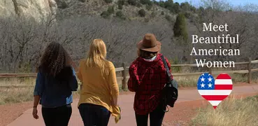 Namoro Americanos: Encontros, Bate Papo Americanos