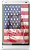 American Flag Photo Editor poster