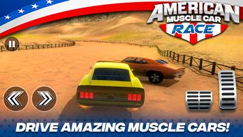 American Muscle Car Race Cartaz