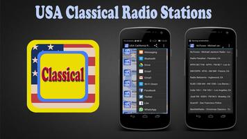 USA Classical Radio Stations ポスター