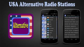 USA Alternative Radio Stations ポスター