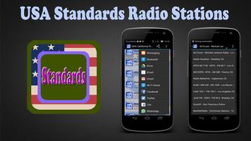 USA Standards Radio โปสเตอร์