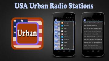 USA Urban Radio Stations پوسٹر