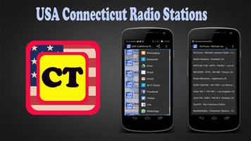 Poster USA Connecticut Radio Stations