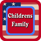 USA childrens family Radio biểu tượng