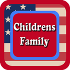 USA childrens family Radio ไอคอน