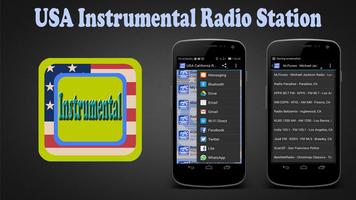 USA Instrumental Radio Station Affiche