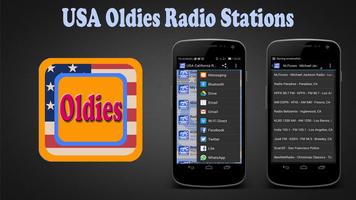 USA Oldies Radio Stations Affiche