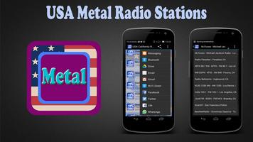 USA Metal Radio Stations Plakat