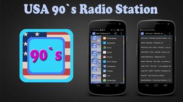 پوستر USA 90`s Radio Station