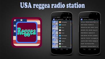 USA reggea radio station Affiche