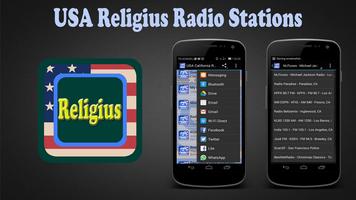 USA Religius Radio Stations Affiche