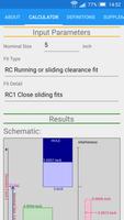 Fit Tolerance ANSI الملصق