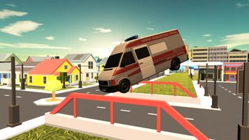 Flying Ambulance 3d simulator скриншот 3