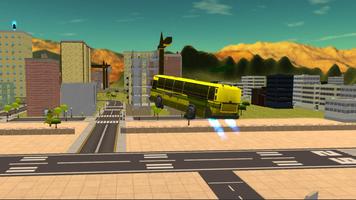 Flying City Bus Simulator 2016 ảnh chụp màn hình 1