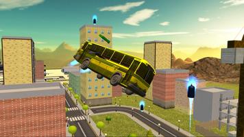 Flying City Bus Simulator 2016 ảnh chụp màn hình 3