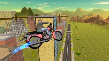 Flying Bike Sim Ride Unlimited Plakat