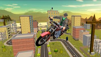 Flying Bike Sim Ride Unlimited capture d'écran 1