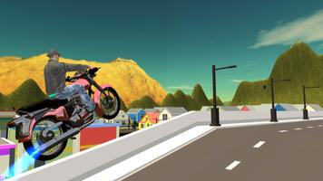 Flying Bike Sim Ride Unlimited скриншот 2