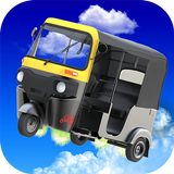 Tuk Tuk Rickshaw Flying Sim 3D иконка