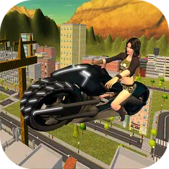 download Flying Moto Bike City Ride 3D APK