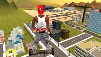 Flying Hoverboard Simulator 3D screenshot 1