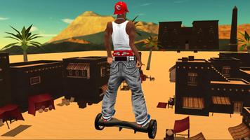 Flying Hoverboard Simulator 3D screenshot 2