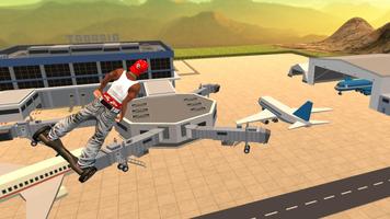 Flying Hoverboard Simulator 3D capture d'écran 3