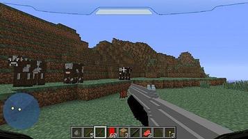 1 Schermata Mod Handguns for MCPE