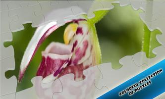 Slide Puzzles Beautiful Flowers-poster
