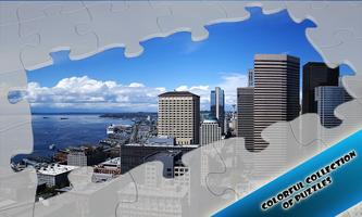 Slide Puzzles City plakat