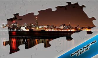 Slide Puzzles City syot layar 1