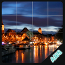 Slide Puzzles City at Sunset APK