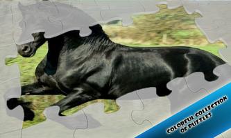 Slide Puzzles Horses पोस्टर