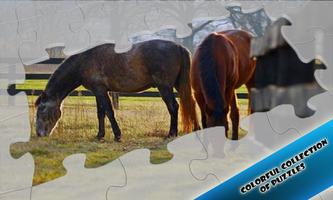 برنامه‌نما Slide Puzzles Horses عکس از صفحه