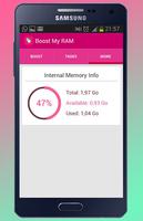 RAM Booster ( accelerate ) capture d'écran 2