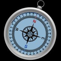 Hiking Magnetic Compass Cartaz