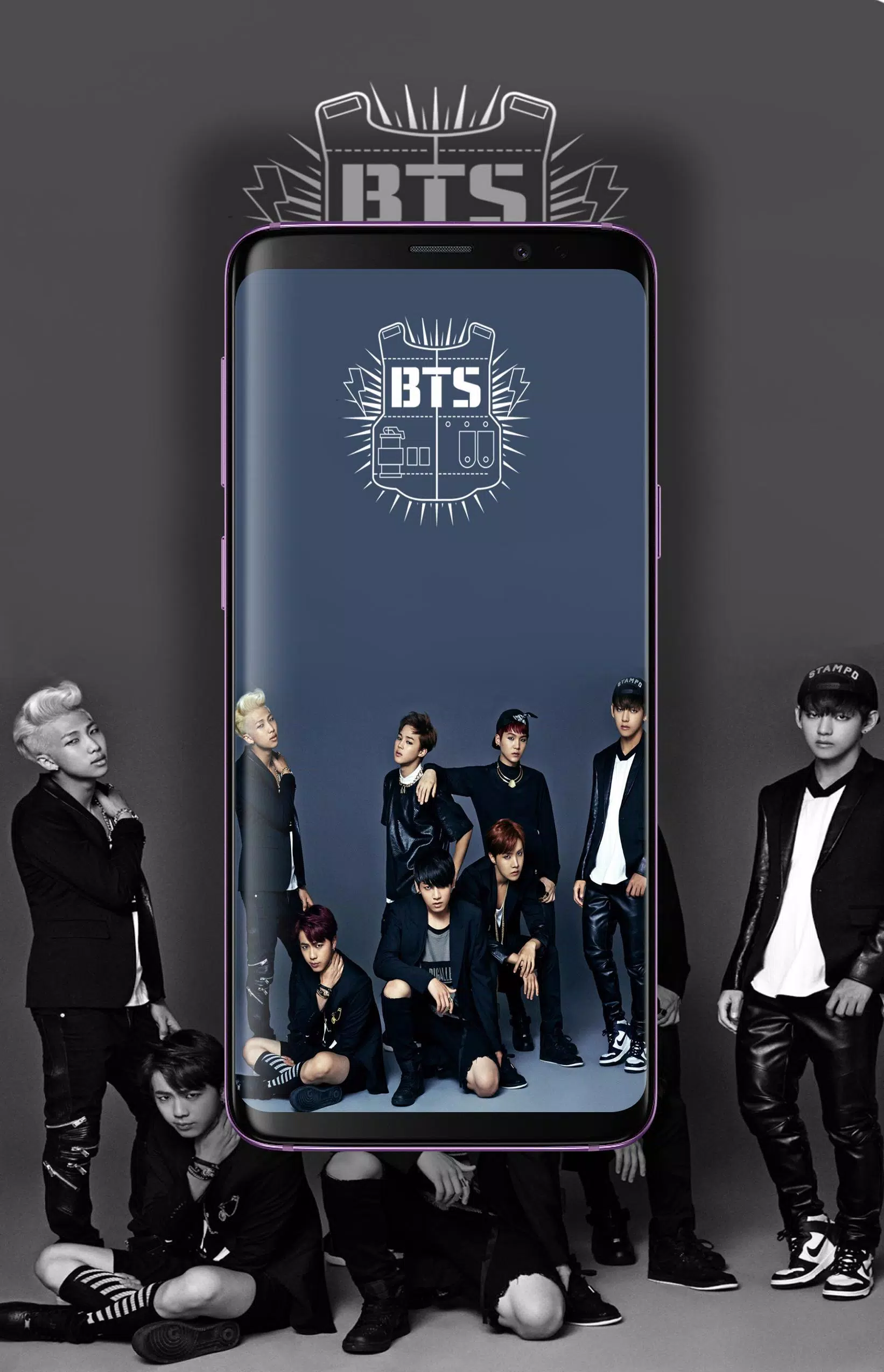 Android向けのbts壁紙ファン Apkをダウンロードしましょう