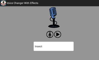 Voice Changer With Effects capture d'écran 1