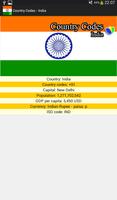 Country Codes - India تصوير الشاشة 1