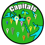 Country Capitals - Map