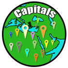 Country Capitals - Map আইকন