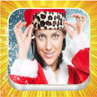 Santa Christmas face Stickers icône